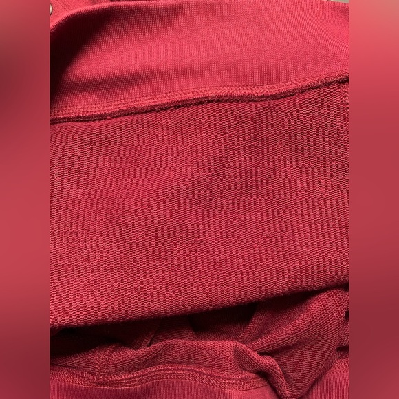 LANDSEND Mens Serious Sweats Snap Neck Mock, Kangaroo Pocket - Picture 5 of 6